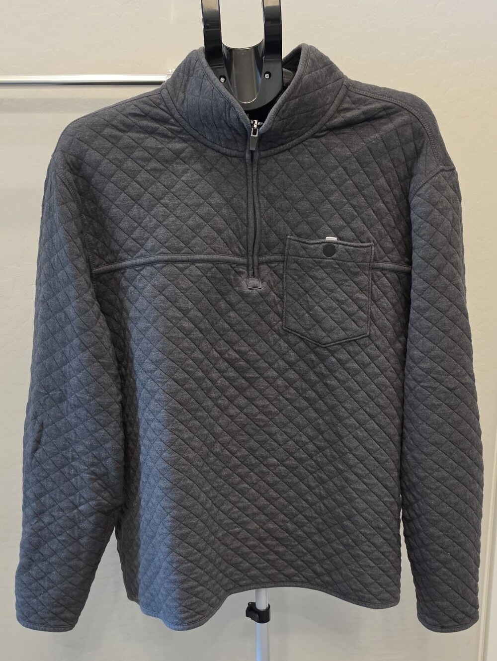 Eddie Bauer Men's Quilted 1/4-Zip Pullover